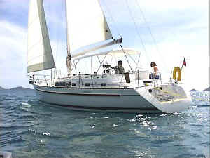 Beneteau 402 Sailing