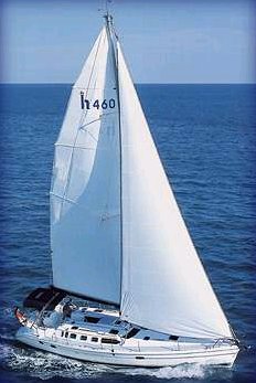 Hunter 460 Sailing
